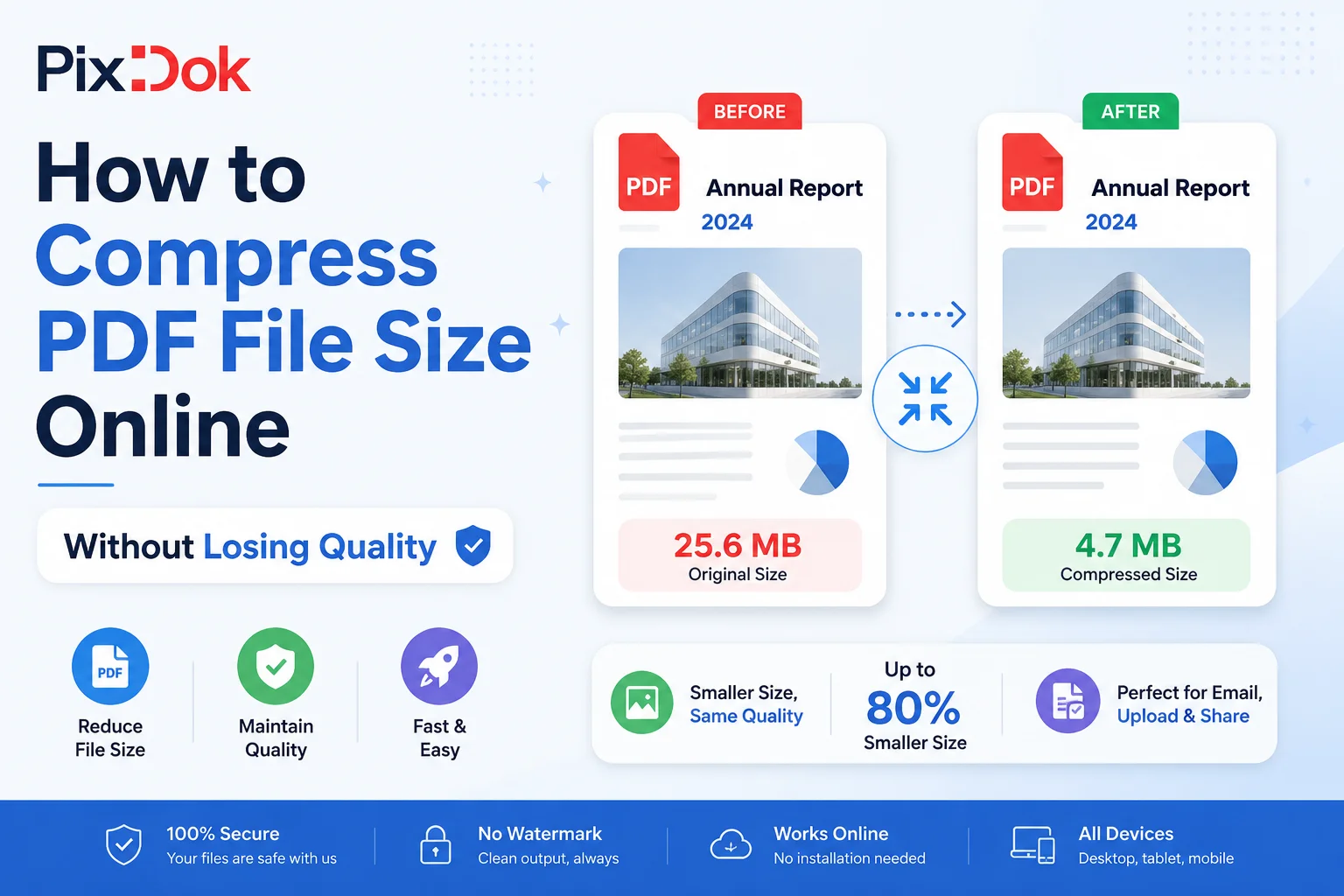 How to Compress PDF File Size Online Without Losing Quality
