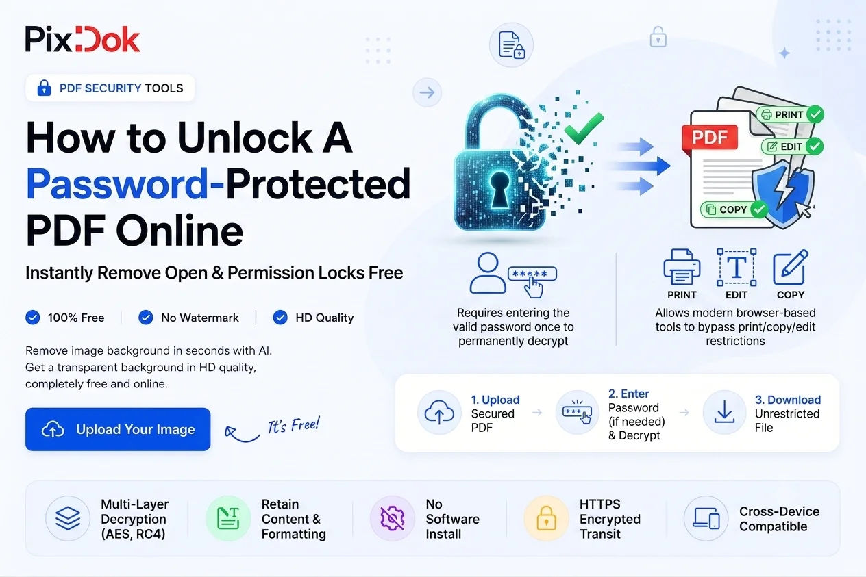 How to Unlock a Password-Protected PDF Online (2026 Guide)